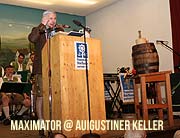 Kabarettistischer Maximator Anstich 2018 im Augustiner Keller mit Derblecker Moses Wolf  (©Foto: Martin Schmitz)